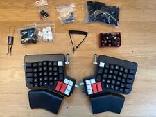 Teclado mecánico ErgoDox EZ ergonómico dividido interruptores rojo cereza + almohadillas para muñecas segunda mano  Embacar hacia Mexico