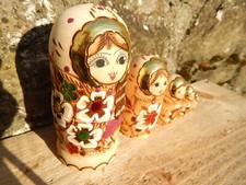 Pcs matryoshka wooden for sale  Ireland