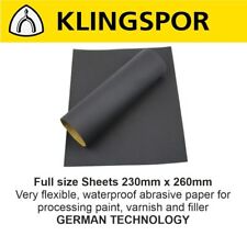 LIXA ÚMIDA E SECA 60 - 2500 GRIT KLINGSPOR Pacote Alemão Misto Grit comprar usado  Enviando para Brazil