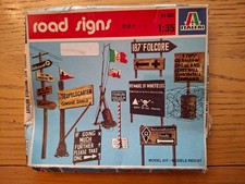 Italeri road signs for sale  BRIDGEND