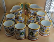 Bellissimo set ceramica usato  Zafferana Etnea