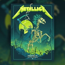 Poster metallica m72 d'occasion  Expédié en Belgium