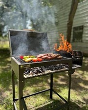 Argentine Grill Pro BBQ Charcoal - Tromen Chulenguito Asado Style comprar usado  Enviando para Brazil
