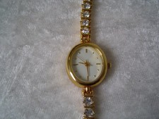 Damen straß armbanduhr gebraucht kaufen  Berlin