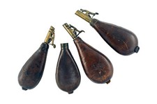 Antique 19thc leather for sale  GRANTHAM
