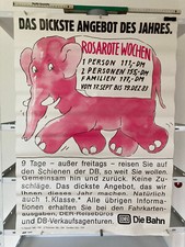 Plakat bundesbahn 1983 gebraucht kaufen  Bergen