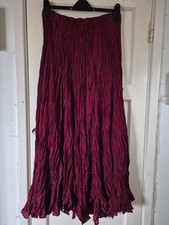 crinkle cotton skirt for sale  BANSTEAD