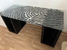 Bureau ikea noir d'occasion  France