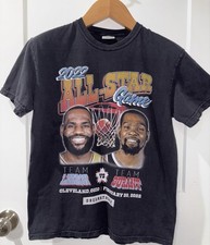 Camiseta NBA All-Star Game LeBron vs Durant Cleveland Dreamathon M Comfort Colors comprar usado  Enviando para Brazil