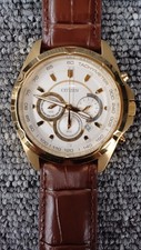 Relógio Citizen analógico de quartzo 52 mm masculino com caixa de aço inoxidável, usado comprar usado  Enviando para Brazil
