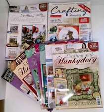 Crafting hunkydory magazines for sale  AMMANFORD