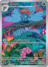 Gloom - 198/197 - Ilustração Pokemon Obsidian Flames cartão raro quase perfeito comprar usado  Enviando para Brazil