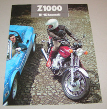 Prospekt broschüre kawasaki gebraucht kaufen  Jever