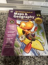 The Complete Book 📚of Maps & Geography,Grades 3-6 Homeschool 💫Carson Dellosa comprar usado  Enviando para Brazil