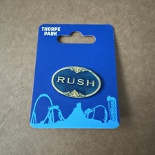 Rush pin badge for sale  DARTFORD