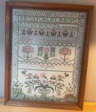 Vintage sampler cross for sale  Portland