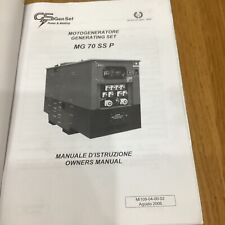 Genset generator owners for sale  BODMIN