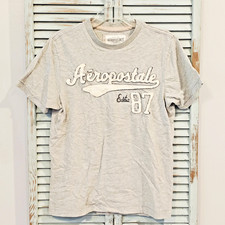 CAMISETA CLÁSSICA VINTAGE ORIGINAL AEROPOSTALE ANGUSTIADA Masculina M Streetwear Skatista, usado comprar usado  Enviando para Brazil