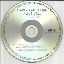 CARLY RAE JEPSEN Call me Maybe RARE 2012 TST PRESS PROMO DJ CD single USA MINT comprar usado CARLY RAE JEPSEN Call me Maybe RARE 2012 TST PRESS PROMO DJ CD single USA MINT comprar usado  Enviando para Brazil
