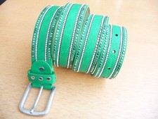 Gürtel grün strass gebraucht kaufen  Siegen