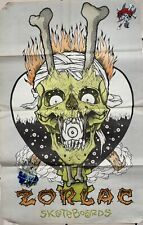 Zorlac skateboards poster for sale  El Paso