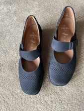 Damenhalbschuhe ara blau gebraucht kaufen  Herdecke
