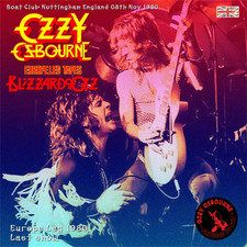 Ozzy Osbourne / Blizzard of Ozz Tour 1980 final de novembro 8/1CD comprar usado  Enviando para Brazil