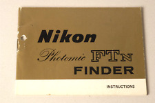 Nikon photomic finder usato  Fiorenzuola d'Arda