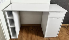 Schreibtisch weiß funktional gebraucht kaufen  Memmingerberg