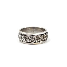 Anillo de banda como anillo giratorio anillo de plata 925 joyería maciza... comprar usado  Enviando para Brazil