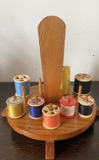 Vintage wooden bobbin for sale  CHICHESTER