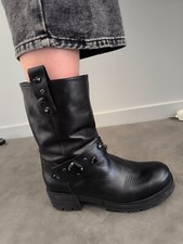 Bottines motardes strass d'occasion  Issy-les-Moulineaux
