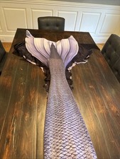 Midnight Athena Elite Fin Fun cauda de sereia com monofin adulto médio comprar usado  Enviando para Brazil