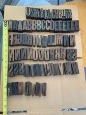 Vintage antique letterpress for sale  Feeding Hills