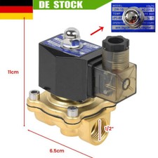 Magnetventil messing 220v gebraucht kaufen  Aspisheim, Grolsheim