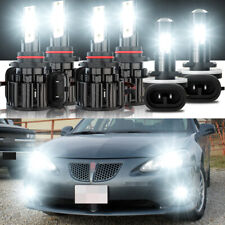 Usado, Faróis combo de LED Hi/Lo + luzes de neblina para Pontiac Grand Prix 2004-2007 2008 comprar usado  Enviando para Brazil