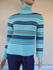 Pull bleu turquoise d'occasion  Villeneuve-Loubet