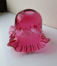 Vintage cranberry glass for sale  SHEFFIELD