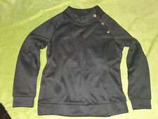 Pullover schwarz knopfleiste gebraucht kaufen  Frankenberg