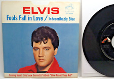 Elvis presley fools for sale  Easton
