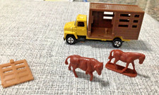 Tomica Tomy Pocket Cars F27-2-4 Ford caminhão de gado feito no Japão com cavalo e touro comprar usado  Enviando para Brazil