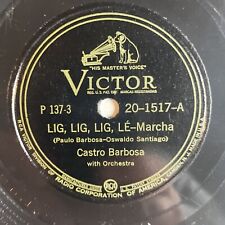 10" 78 RPM-Castro Barbosa-Lig Lig Lig Le/Carlos Galhardo-Oh! Senhora Viuva, usado comprar usado  Enviando para Brazil