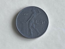 Moneta repubblica italiana usato  Roma