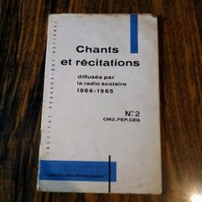 Chants récitations diffusés d'occasion  Fréthun