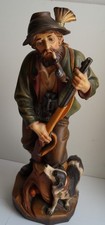 Jäger geschnitzt figur gebraucht kaufen  Dresden