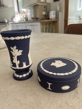 Wedgwood blue jasperware for sale  ROWLAND'S CASTLE
