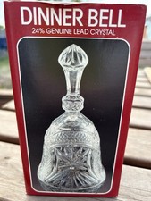Glass dinner bell for sale  RUSHDEN