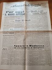 Gazzetta reggio 1948 usato  Trappeto