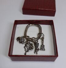 Anello portachiavi vintage usato  Silea