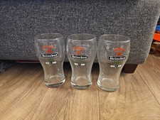 Heineken pint glass for sale  SPALDING